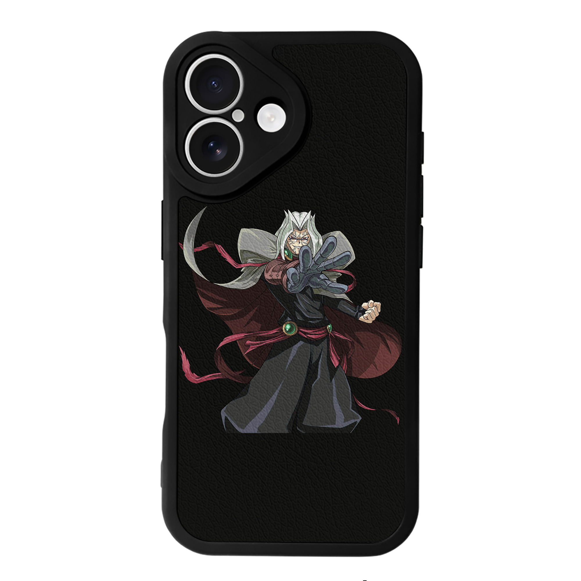 （画像用） 遊☆戯☆王 Yu-Gi-Oh! 【iPhone 16シリーズ対応】シリコンスマホケース（レザー調） 材質：シリコン